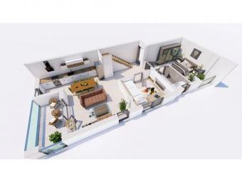 Vanzare apartament 4 camere Grigorescu suprafata: 107 mp suprafata balcon: 50 mp suprafata teren: 0.00 mp